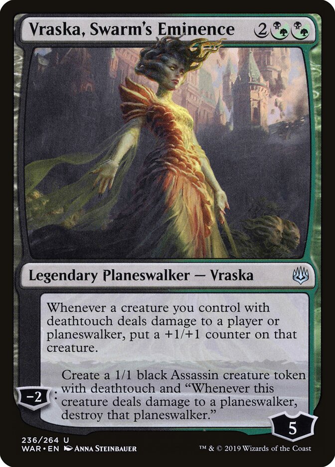 Vraska, Eminência do Enxame / Vraska, Swarm's Eminence - Magic: The Gathering - MoxLand