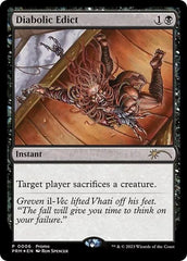 Édito Diabólico / Diabolic Edict - Magic: The Gathering - MoxLand