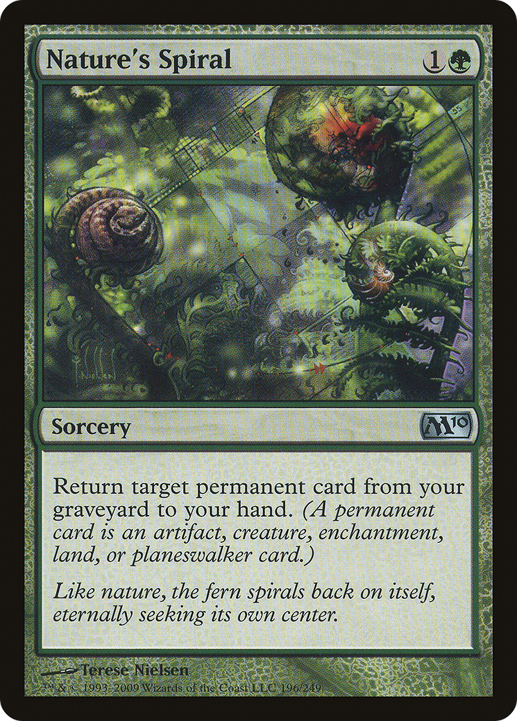 Espiral da Natureza / Nature's Spiral - Magic: The Gathering - MoxLand