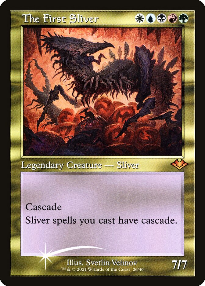 Primeiro Fractius / The First Sliver - Magic: The Gathering - MoxLand