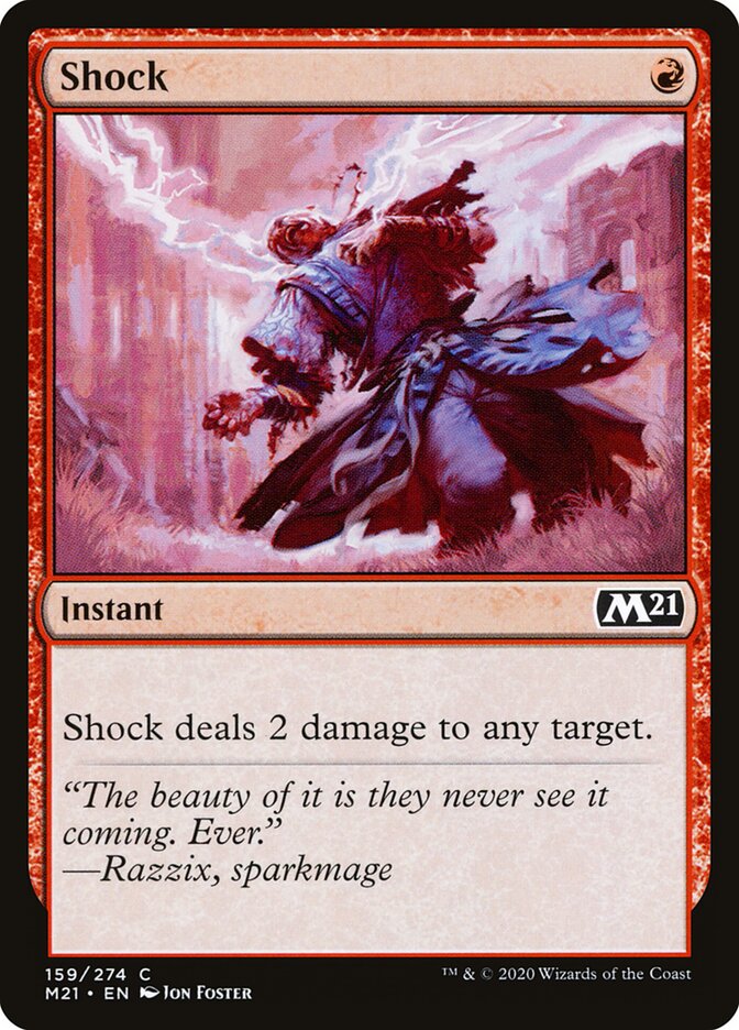 Choque / Shock - Magic: The Gathering - MoxLand