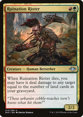 Baderneiro da Ruína / Ruination Rioter - Magic: The Gathering - MoxLand