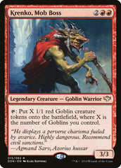 Krenko, Chefe da Turba / Krenko, Mob Boss - Magic: The Gathering - MoxLand