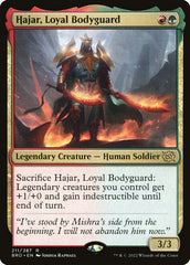 Hajar, Guarda-costas Leal / Hajar, Loyal Bodyguard - Magic: The Gathering - MoxLand