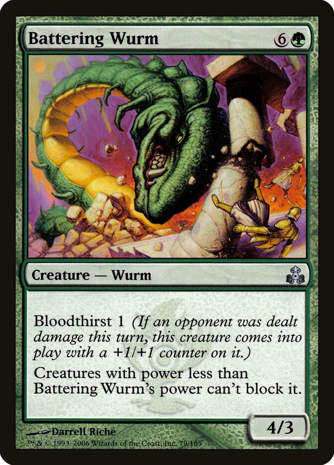 Vorme Demolidor / Battering Wurm - Magic: The Gathering - MoxLand