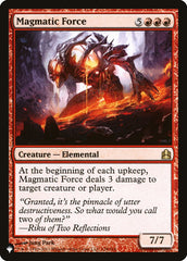 Magmatic Force - Magic: The Gathering - MoxLand