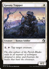 Armadilheiro de Gavony / Gavony Trapper - Magic: The Gathering - MoxLand