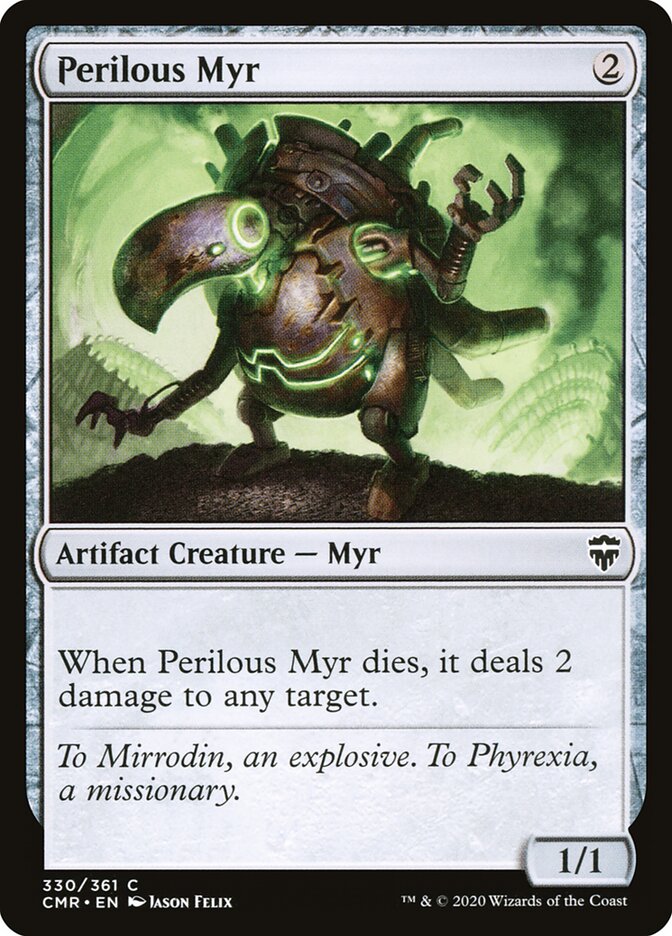 Myr Temerário / Perilous Myr - Magic: The Gathering - MoxLand