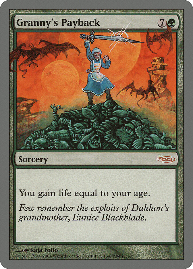Granny's Payback - Magic: The Gathering - MoxLand