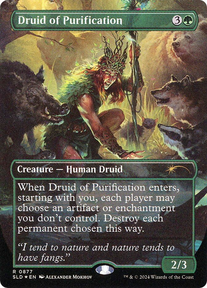 Druida da Purificação / Druid of Purification - Magic: The Gathering - MoxLand