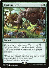 Rebanho Curioso / Curious Herd - Magic: The Gathering - MoxLand