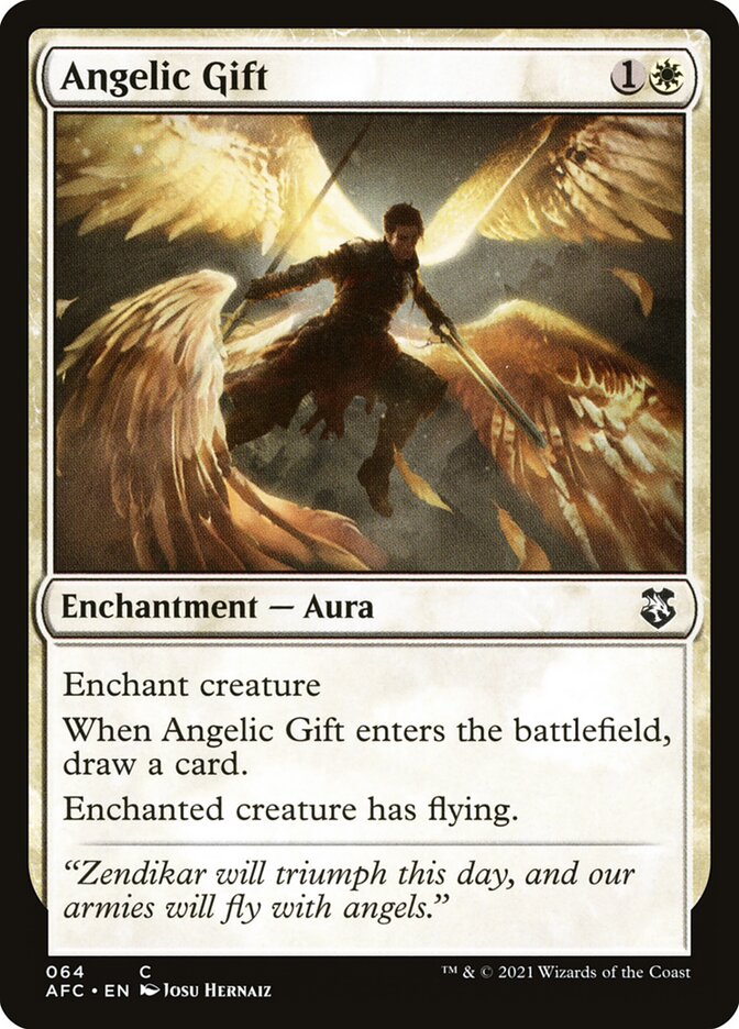 Dádiva Angelical / Angelic Gift - Magic: The Gathering - MoxLand