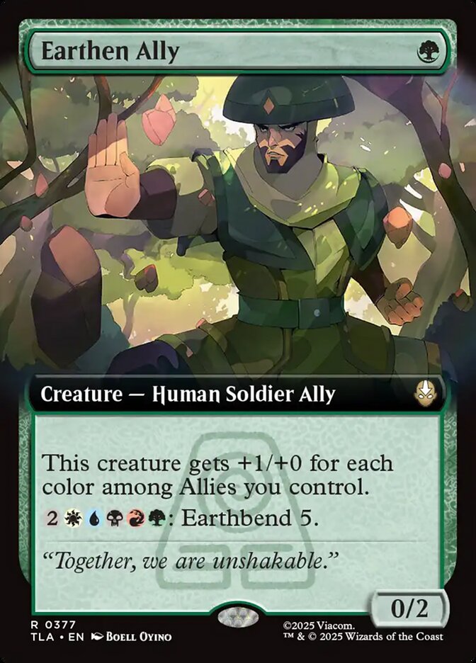 Aliado Terrestre / Earthen Ally - Magic: The Gathering - MoxLand