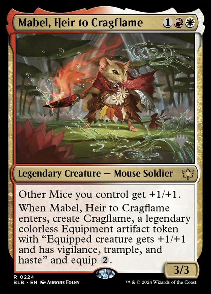 Mabel, Heir to Cragflame - Magic: The Gathering - MoxLand