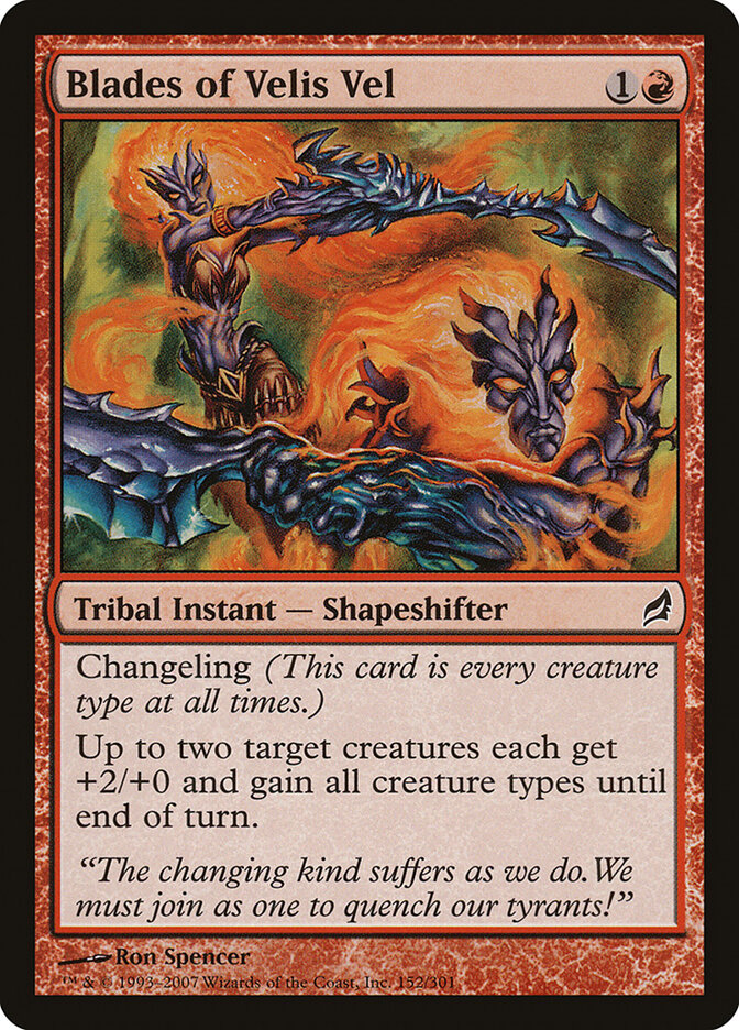Lâminas de Velis Vel / Blades of Velis Vel - Magic: The Gathering - MoxLand