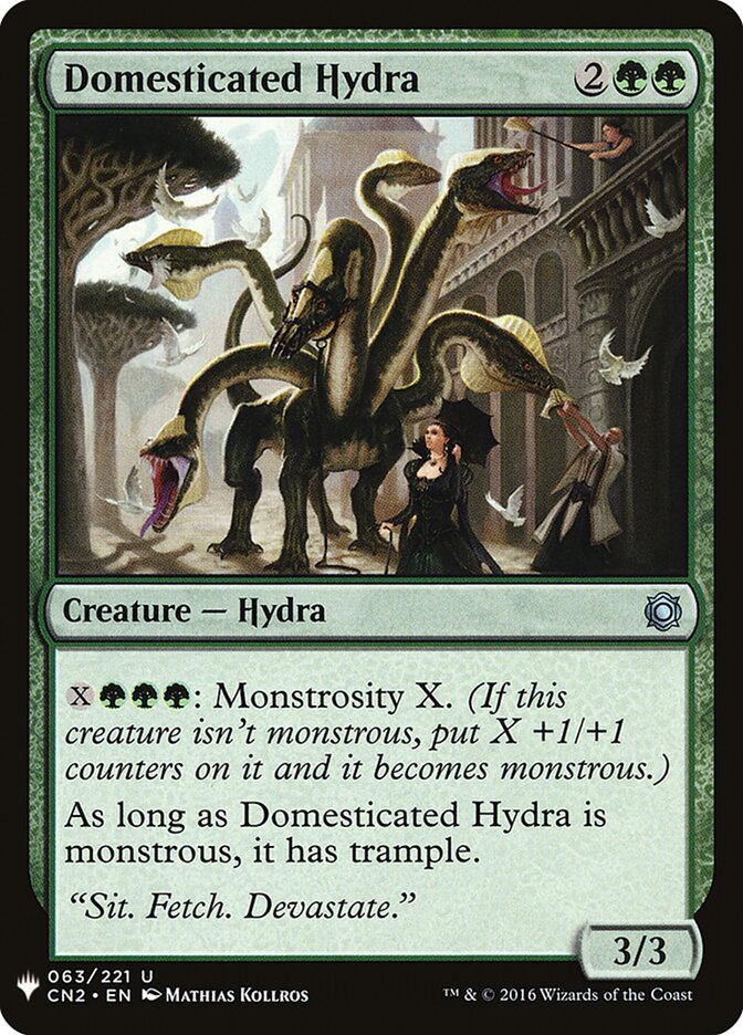 Domesticated Hydra - Magic: The Gathering - MoxLand