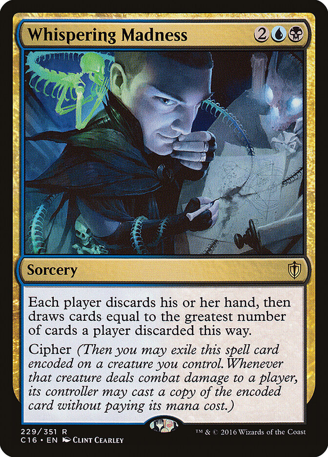 Loucura Sussurrante / Whispering Madness - Magic: The Gathering - MoxLand
