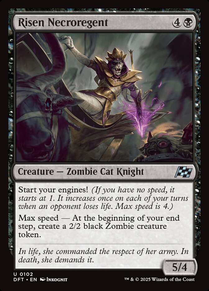 Necrorregente Ressurgida / Risen Necroregent - Magic: The Gathering - MoxLand