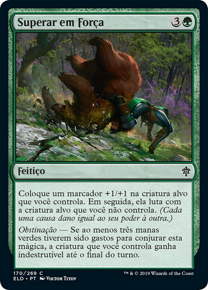 Superar em Força / Outmuscle - Magic: The Gathering - MoxLand