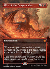Rito do Invocador de Dragões / Rite of the Dragoncaller - Magic: The Gathering - MoxLand