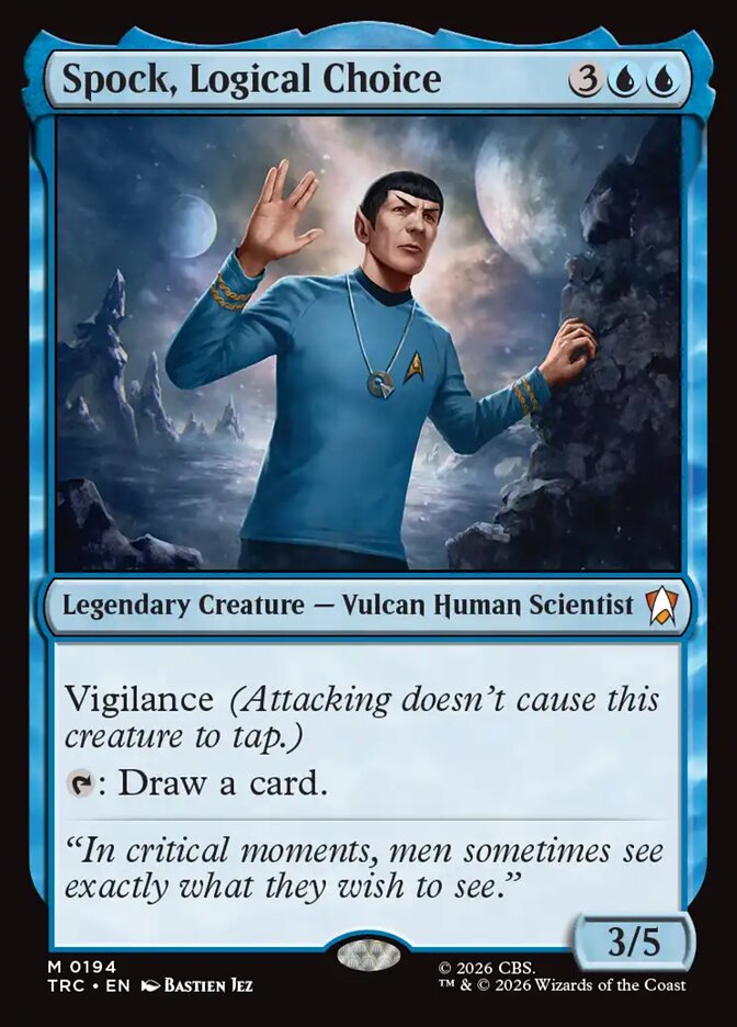 Spock, Logical Choice - Magic: The Gathering - MoxLand