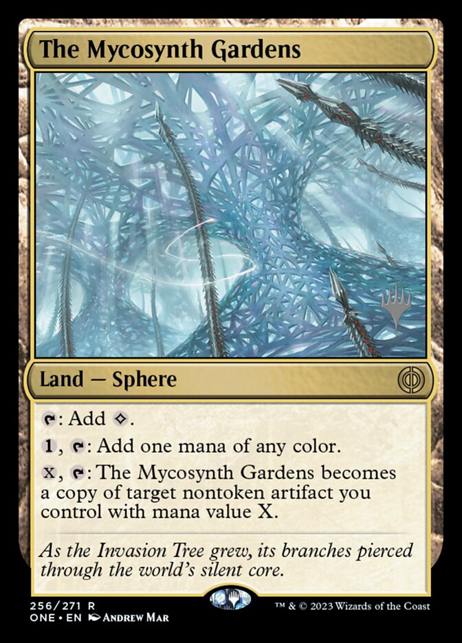 Os Jardins Micossintéticos / The Mycosynth Gardens - Magic: The Gathering - MoxLand