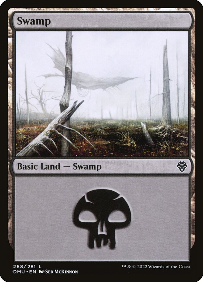 Pântano / Swamp - Magic: The Gathering - MoxLand
