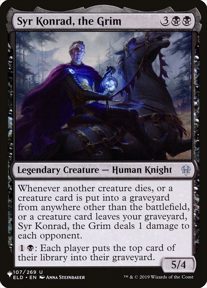 Syr Konrad, o Sisudo / Syr Konrad, the Grim - Magic: The Gathering - MoxLand