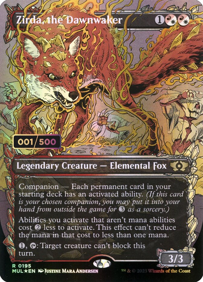 Zirda, o Brilho da Aurora / Zirda, the Dawnwaker - Magic: The Gathering - MoxLand
