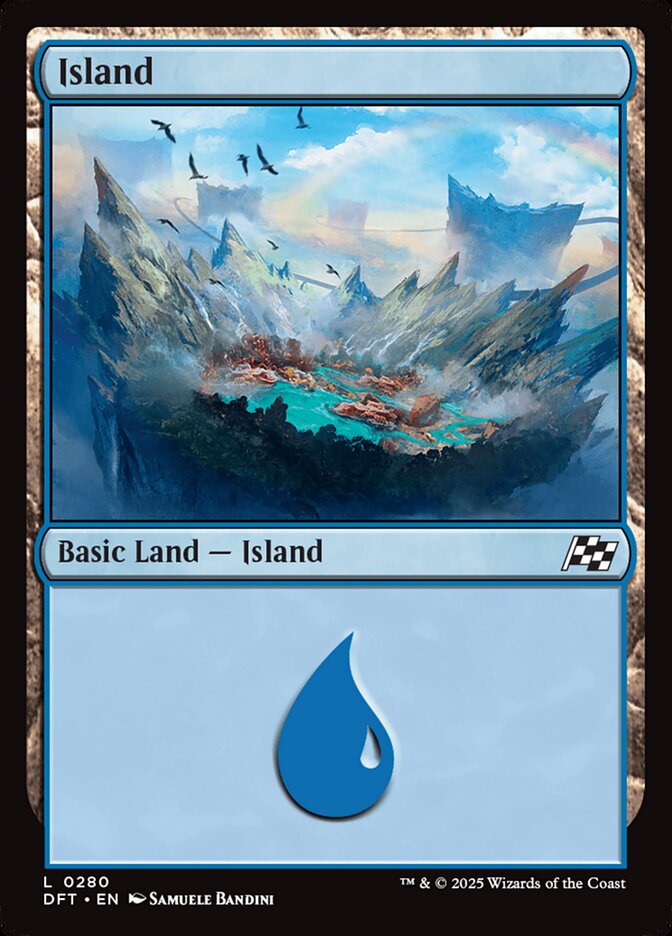 Ilha / Island - Magic: The Gathering - MoxLand