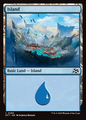 Ilha / Island - Magic: The Gathering - MoxLand