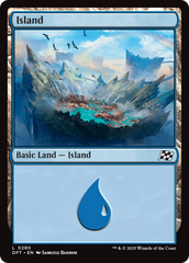 Ilha / Island - Magic: The Gathering - MoxLand