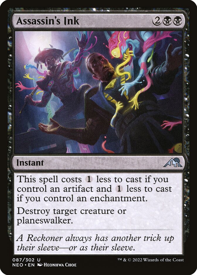 Tinta do Assassino / Assassin's Ink - Magic: The Gathering - MoxLand