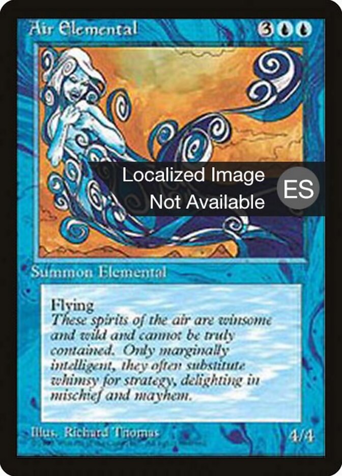 Elemental do Ar / Air Elemental - Magic: The Gathering - MoxLand