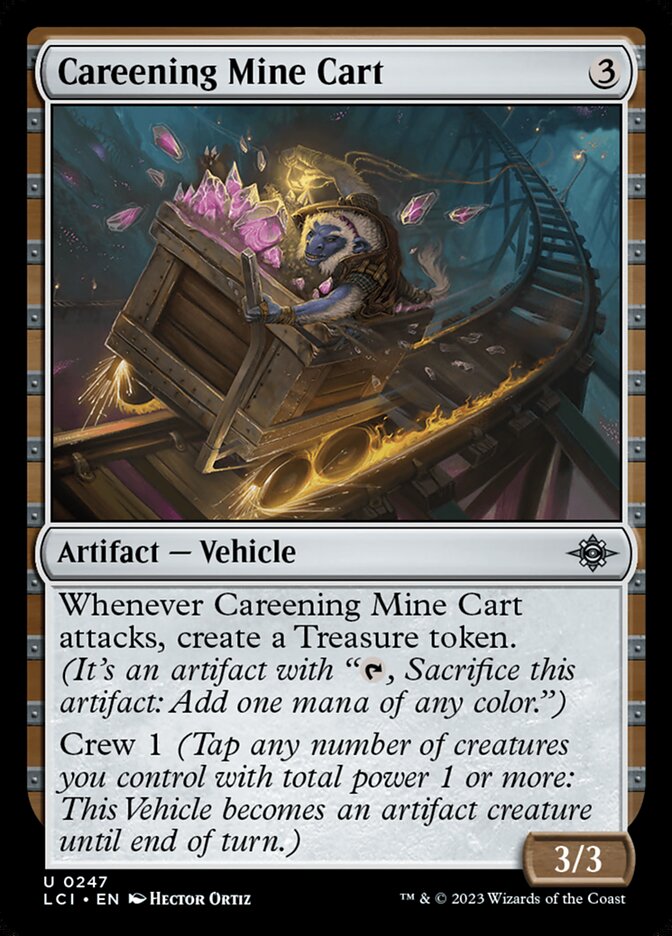 Vagoneta Cambaleante / Careening Mine Cart - Magic: The Gathering - MoxLand