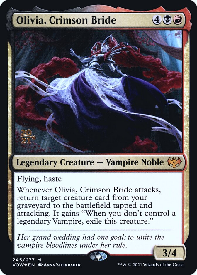 Olivia, Noiva Carmesim / Olivia, Crimson Bride - Magic: The Gathering - MoxLand