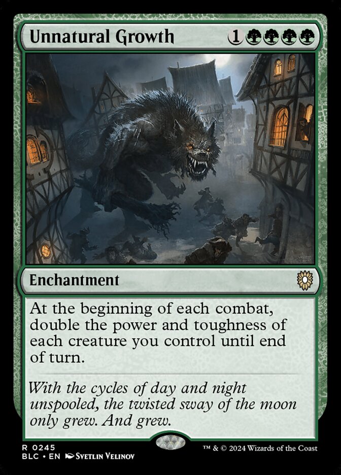 Crescimento Antinatural / Unnatural Growth - Magic: The Gathering - MoxLand