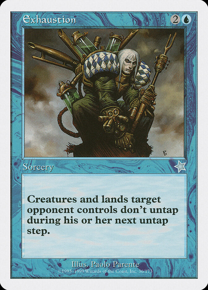 Exaustão / Exhaustion - Magic: The Gathering - MoxLand