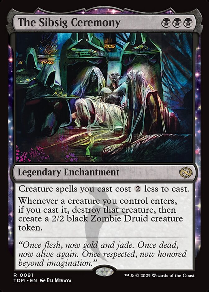 A Cerimônia Sibsig / The Sibsig Ceremony - Magic: The Gathering - MoxLand