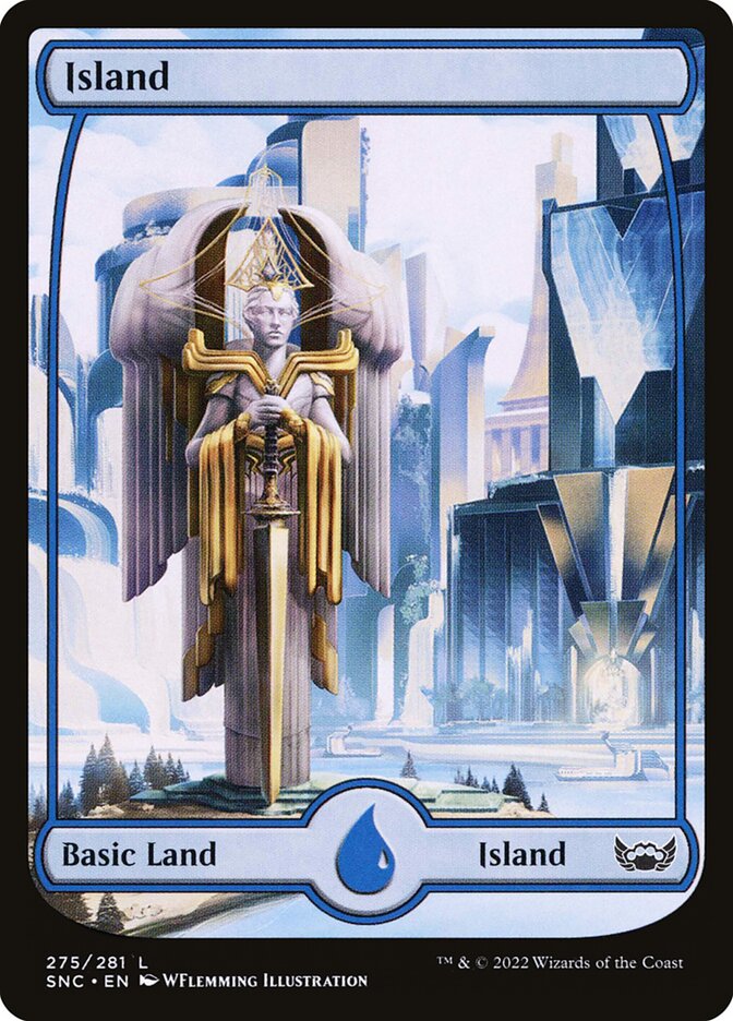 Ilha / Island - Magic: The Gathering - MoxLand