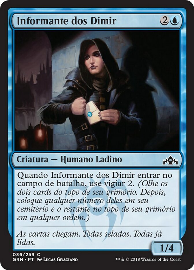 Dimir Informant
 / Dimir Informant - Magic: The Gathering - MoxLand