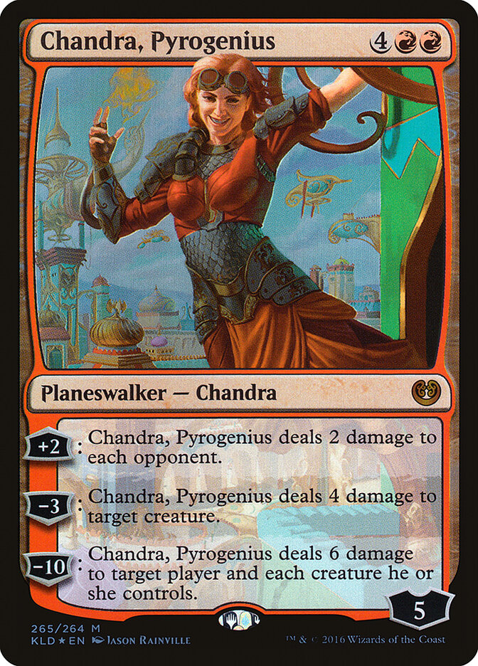 Chandra, Pirogênia / Chandra, Pyrogenius - Magic: The Gathering - MoxLand