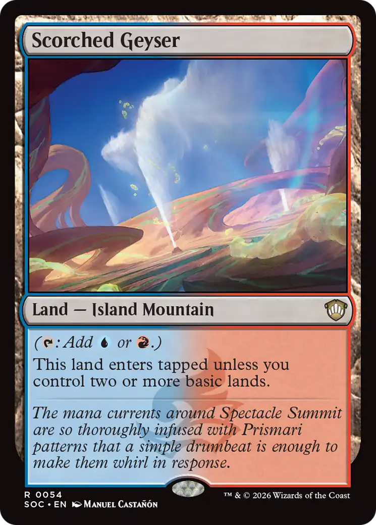 Scorched Geyser - Magic: The Gathering - MoxLand