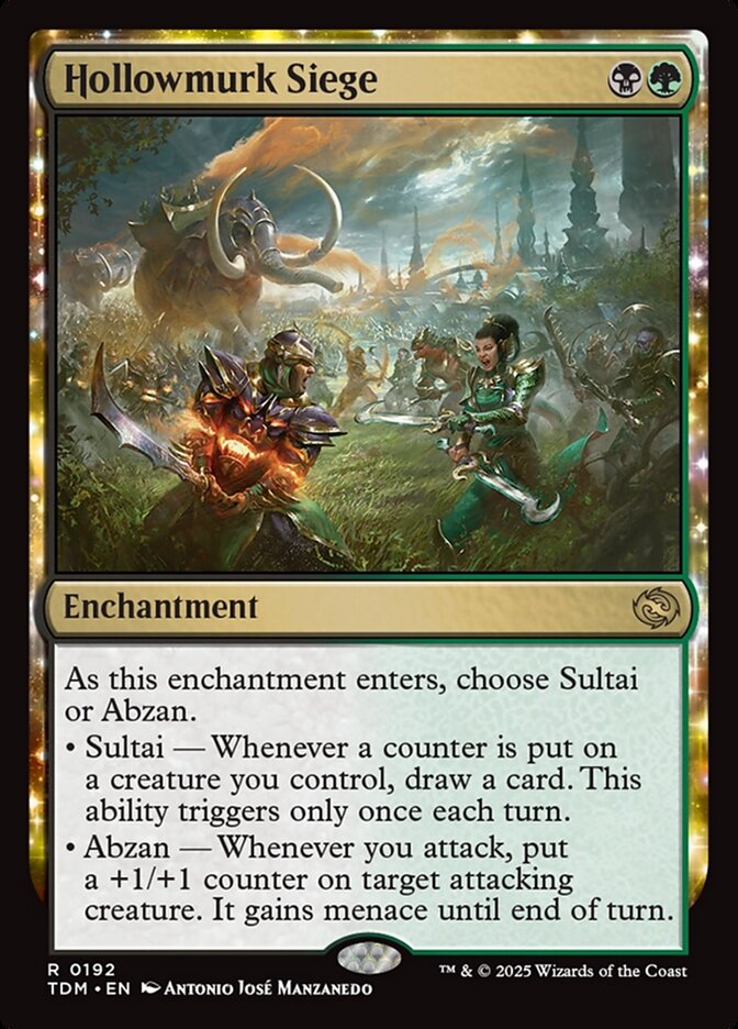Cerco da Clareira Tenebrosa / Hollowmurk Siege - Magic: The Gathering - MoxLand