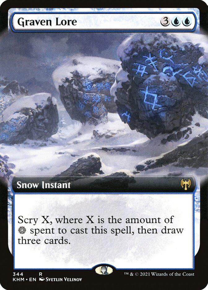 Conhecimento Gravado / Graven Lore - Magic: The Gathering - MoxLand