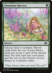 Safra Abundante / Abundant Harvest - Magic: The Gathering - MoxLand