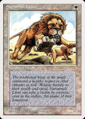 Leões da Savana / Savannah Lions - Magic: The Gathering - MoxLand