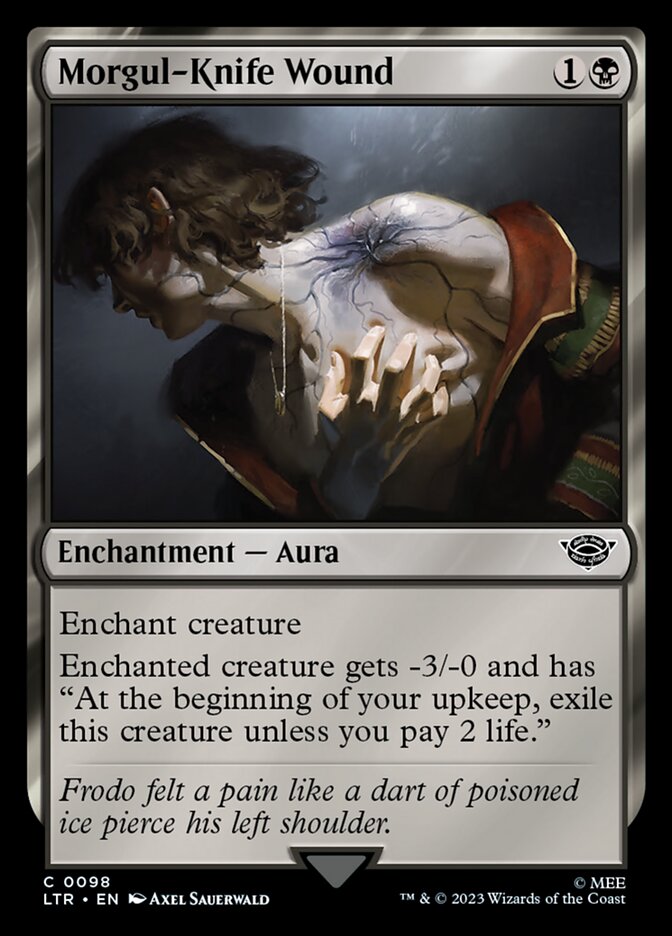 Ferida de Punhal de Morgul / Morgul-Knife Wound - Magic: The Gathering - MoxLand