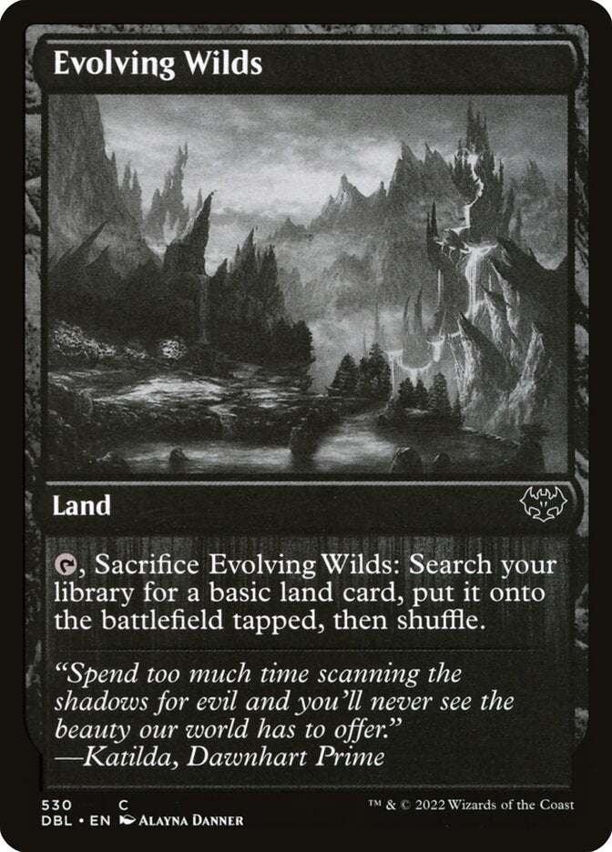 Terras em Desenvolvimento / Evolving Wilds - Magic: The Gathering - MoxLand