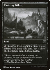 Terras em Desenvolvimento / Evolving Wilds - Magic: The Gathering - MoxLand